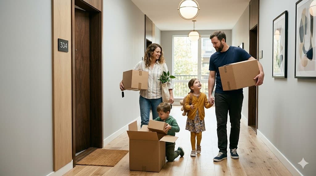 Moving With Kids to a New Apartment